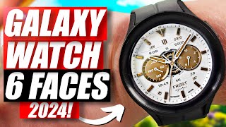 Top 10 Best Galaxy Watch 6 Classic & Galaxy Watch 6 Faces  Realistic & Classic!