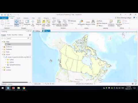Publishing ArcGIS Server Map Services from ArcGIS Pro 2.5