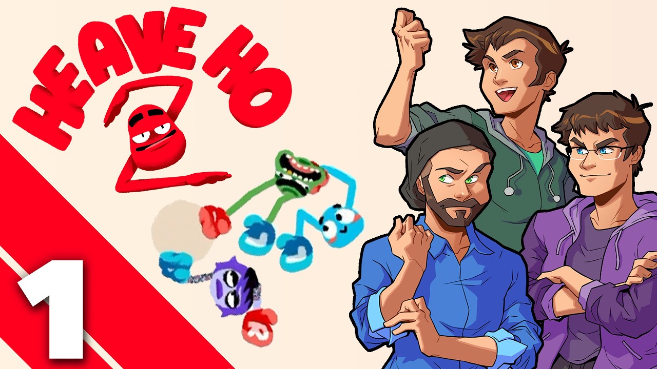 Dans vs Heave Ho 2 - #1 - oh no, teamwork