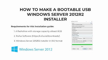How to Make a Bootable USB (EUFI) Windows Server 2012R2 Installer