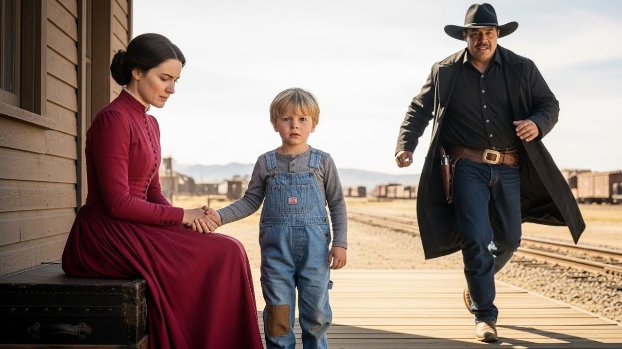 She Waited 3 Days at the Train Depot… Then a Little Boy Whispered, “Are You My New Mama?