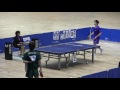 【卓球】2017インカレ卓球男子団体決勝　専修大Ｘ明治大　①田添響Ｘ龍崎東寅