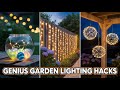 🤯 Genius Garden Lighting Hacks You Won't Believe (So Easy & Cheap!)|2025