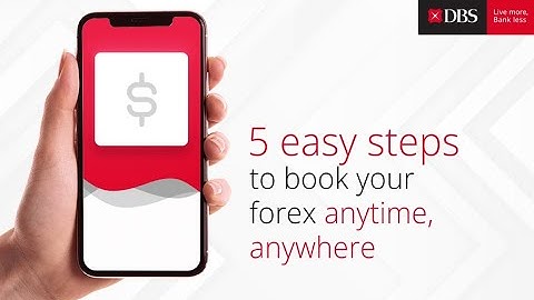 DBS FX Online is now on mobile | DBS Bank India