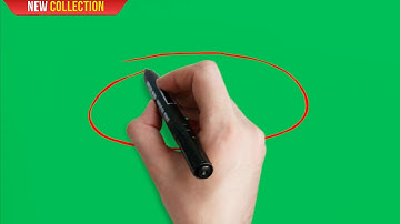 Green Screen Hand Drawn Animations Effects of Red Circle/Highlighter/Marker | 4K | Global Kreators