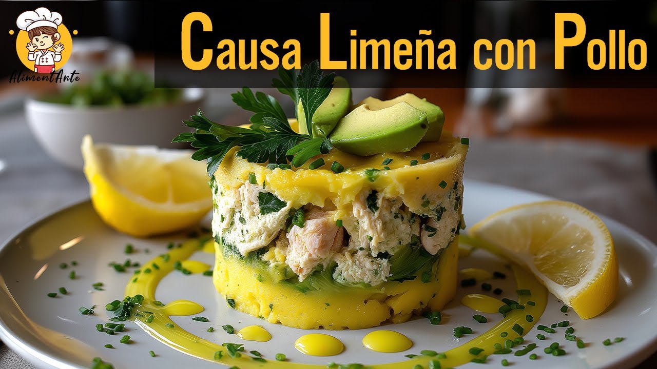 Causa Limeña de Pollo 🇵🇪✨ (El secreto para que te quede como de restaurante)
