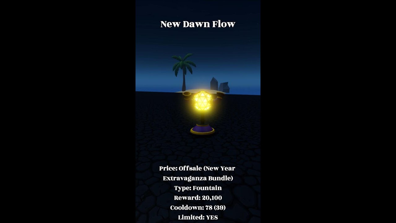 New Dawn Flow | Roblox Fireworks Playground 