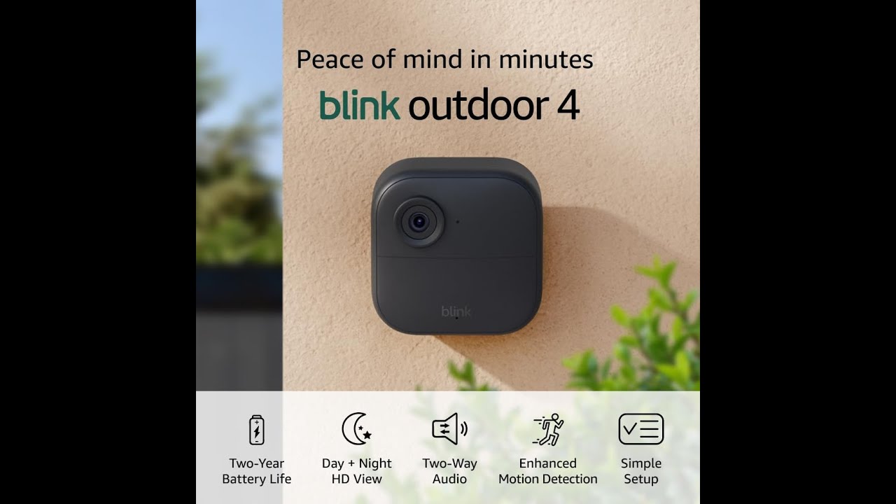 Blink Outdoor 4 – Wireless Security at Its Smartest! | Prime Day Deal 🔒🔥 💰 Shop & Save Now! 🔥