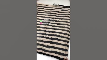 Georgette satin black & white digital printed saree with sequence work border ₹1499 s