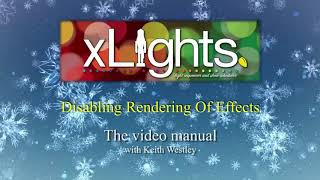 Disabling Effects Rendering for faster sequencing