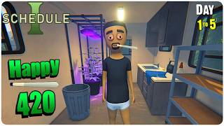 Happy 420 | Slow Grow Weed Testing  (0.25 Speed) Schedule I