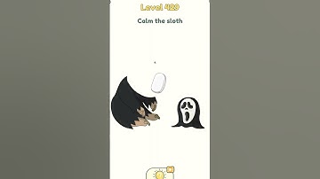 DOP 2 : Draw One Part 2 Level 429 | Calm the sloth | #shorts #ytshorts |#dop2