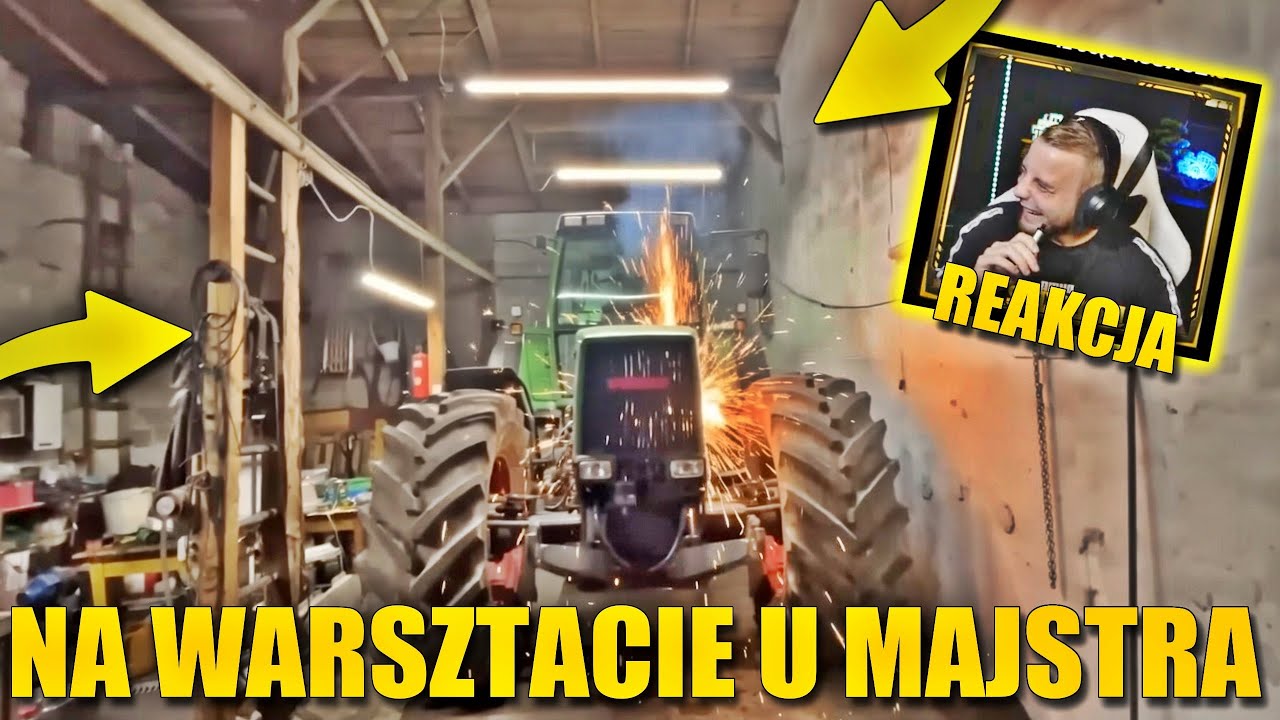 BRONCZEK Ogląda Warsztatowe PRZYGODY U 6MAJSTER9🤣