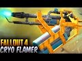 Fallout 4 Legendary Weapons - Cryo &quot;Freezing&quot; Flamer - Weird But Awesome!