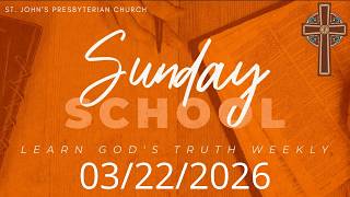 2 Timothy | Part 5 | Dr. Scott Brady | St. John’s Presbyterian Church