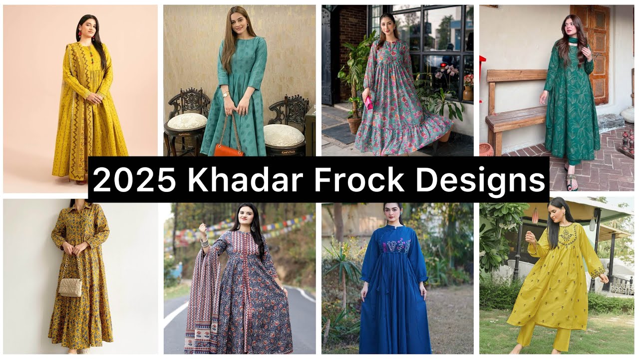 Top 30+ Khaddar Frock Designs for Winter 2025 | Khaddar frock Ideas | کھدر فراک ڈیزائن 2025