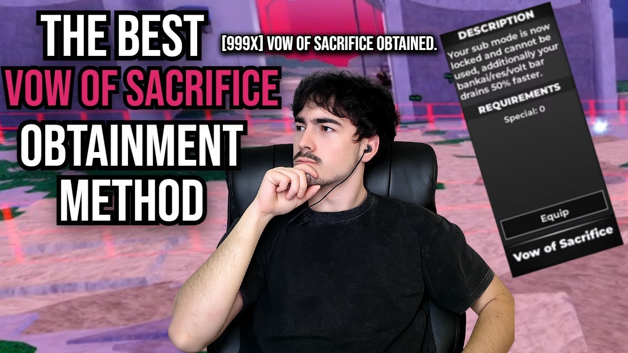 Best Way To Get Vow Of Sacrifice In Type Soul [Soul Wars Tierlist]