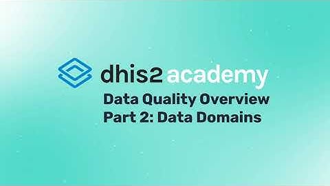 1.2.2 - Data Quality Academy - Data Quality Domains