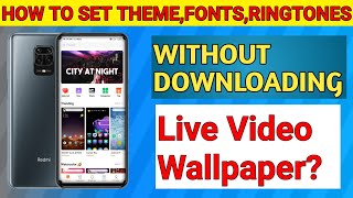 How to use Mi Theme in smartphone | Mi phone mai kaise Ringtone set kare without downloading screenshot 3