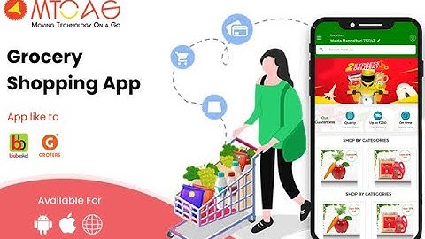 Develop Your Own Grocery Shopping App | Big Basket App Clone | grocery app development
