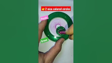 In 20", two Spirograph circles created an intricate and mesmerizing design that amazed everyone😃