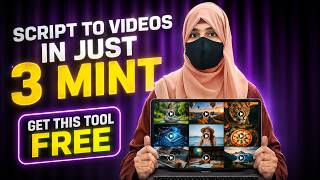 Script to Video in Just 1 Click for Any Niche | YouTube Automation Tool by Sister Iqra Qamar