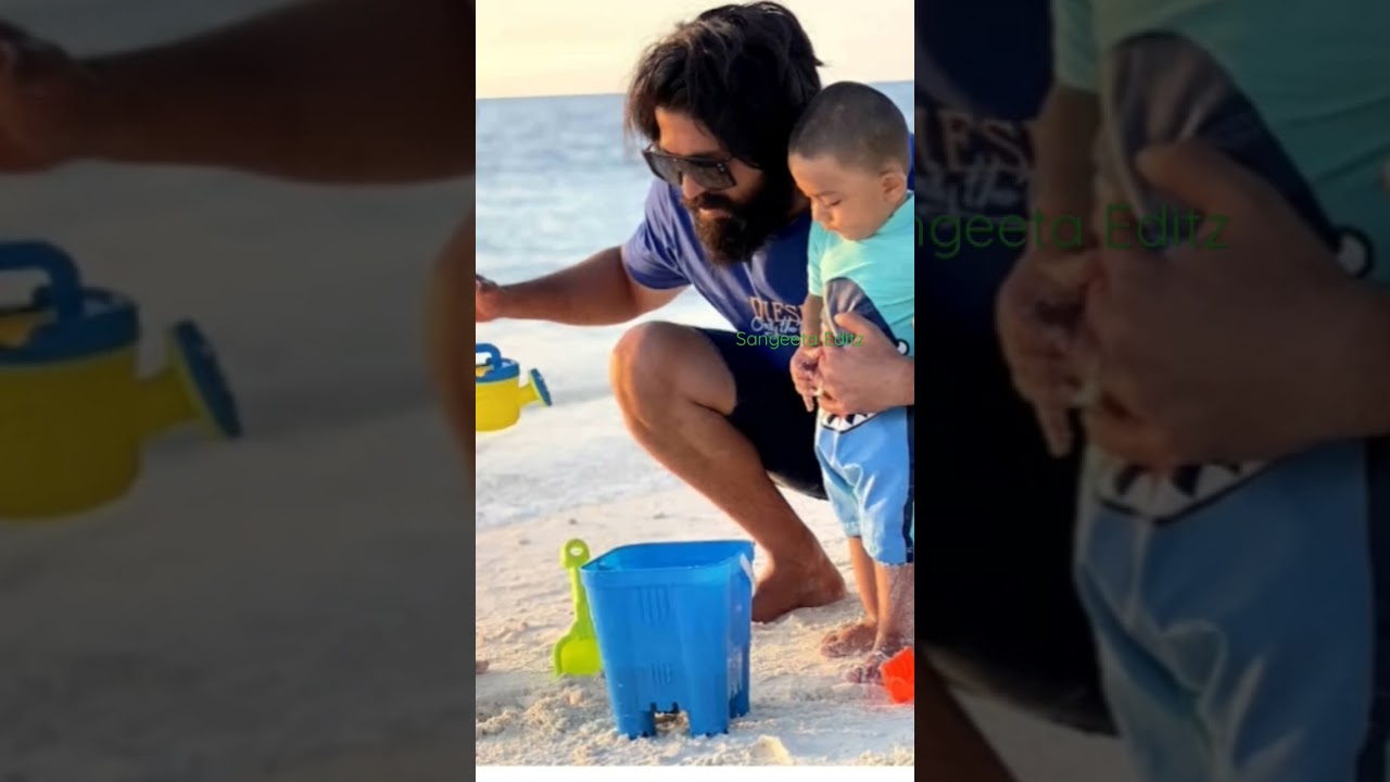 Rocking Yash With His Wife And Kids 😘