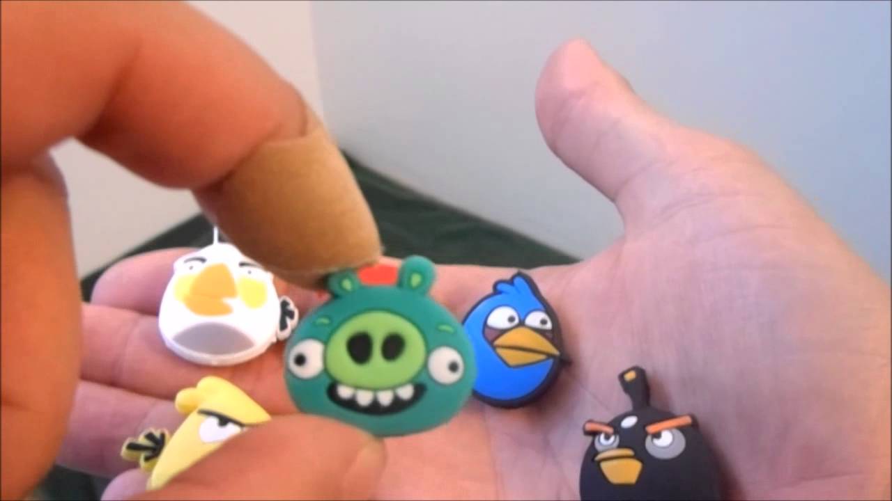 Muzitao Tennis Vibration Dampeners Angry Birds