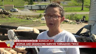 Grandmother thanks God for saving her family again during deadly Tri-State storms