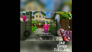 scary teacher 3d gameplay | pop tart | miss t ka face kharab kardi maine 😂😂