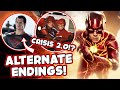 The Flash Movie ALTERNATE ENDINGS Revealed! Crisis on Infinite Earths, New Timelines &amp; More!