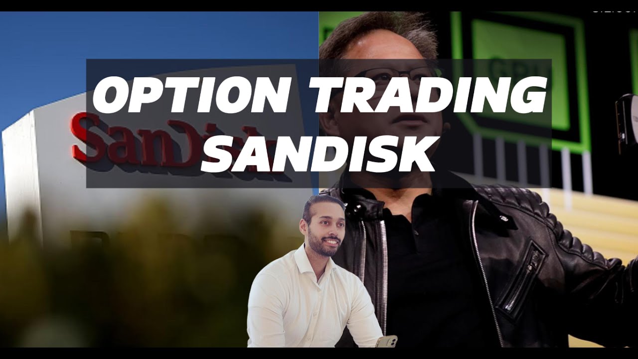 How I Would Trade Sandisk | Best Option Strategies Revealed | Mind The Downside Risk