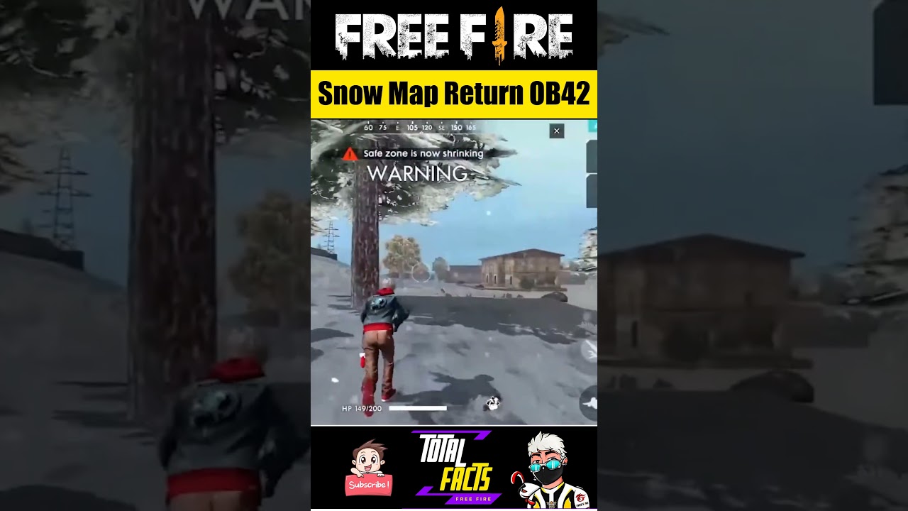 Snow Map Returned in Free Fire New OB 42 Update 🥶❄️ OB42 Update Free Fire