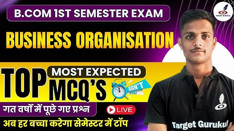 Most Expected MCQ