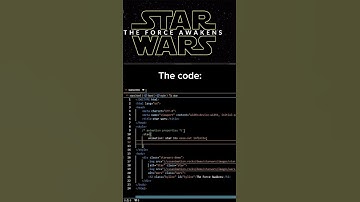 StarWars Animation | HTML CSS | Coding Shorts 🖇️ #coding #shorts #computerscienceconcepts #html #css
