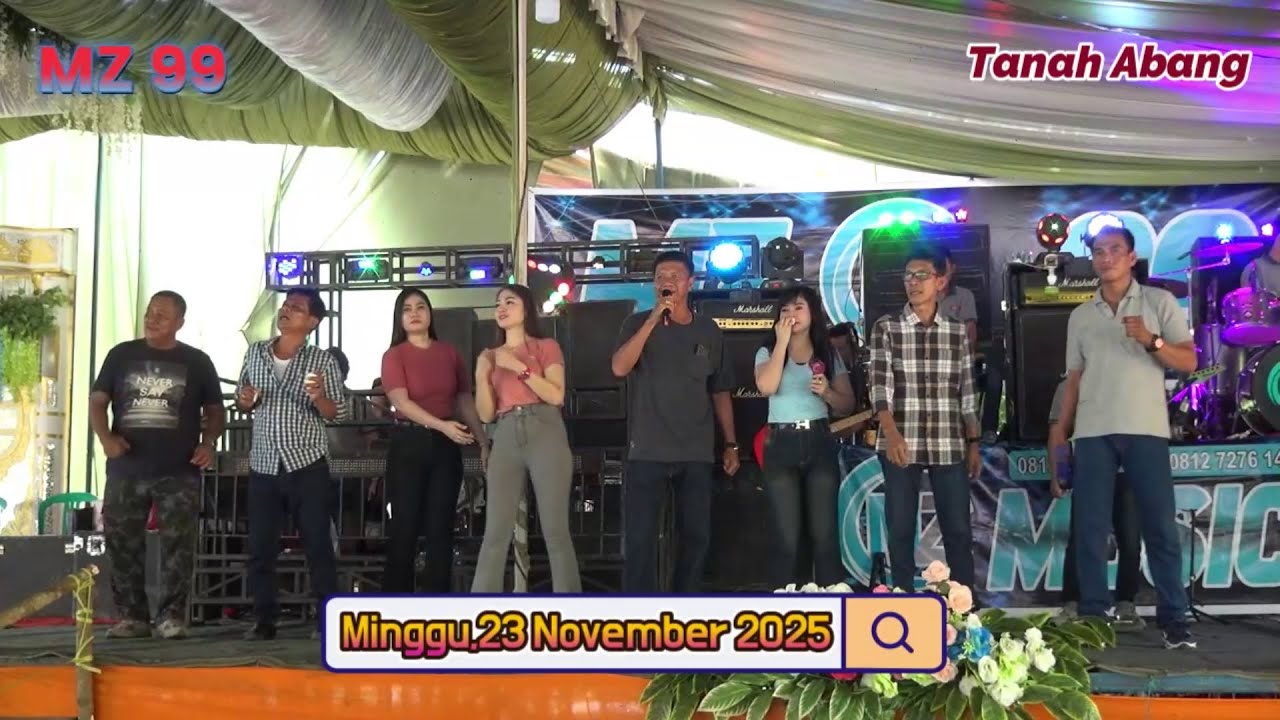 MZ MUSIC 99 Live Tanah Abang MUBA Part.1 Acara BEBAS  & SUMBANGSIH