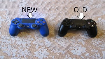 PS4 controller comparison: New controller vs Old Controller