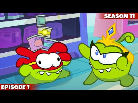 Om Nom Stories | Grocery Store Brawl ( Musim 11)| Kartun untuk Kanak-kanak | Om Nom Malay