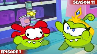 Om Nom Stories  | Grocery Store Brawl ( Musim 11)| Kartun untuk Kanak-kanak | Om Nom Malay