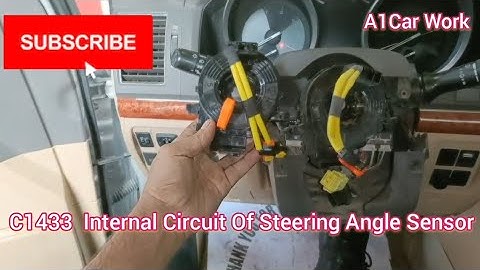 C1433  Internal Circuit Of Steering Angle Sensor