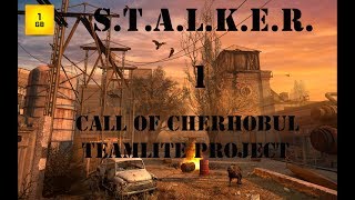 S.T.A.L.K.E.R.- Call of Chernobyl.TeamLite Project ч.1 Начало игры. Исследуем Бар и Свалку.