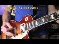 Guitar tone  gibson pickup shootout 57 classic plus vs burstbucker pro