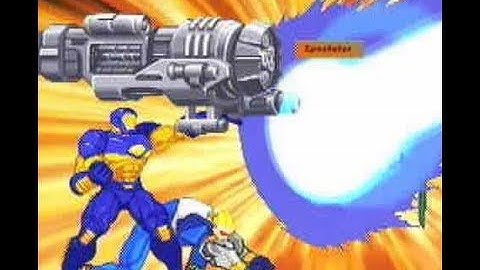 MvC2: Proton Cannon  - Dramatic KO [Tenderloin]