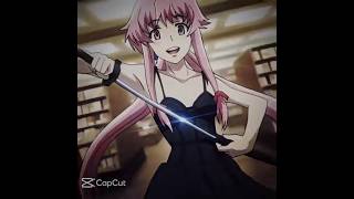 |🔪Yuno gasai🔪| #edit|(anime: mirai Nikki)#foryou #yunogasai #fpyシ #dontflop #yandere