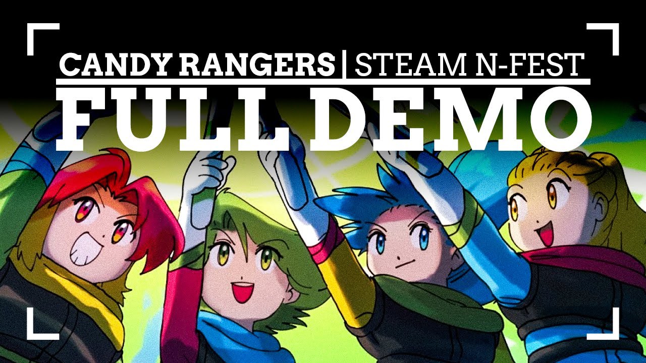 Candy Rangers CANDY RANGERS - A Shooter Over Rail FULL DEMO | STEAM NEXT FEST 2024 🎮💪 ...