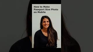 How to Make Passport Size Photo in Mobile - Free App #shorts #passportphoto screenshot 4