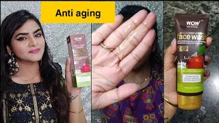 ?NEW?Wow Apple cider vinger face wash | Review | FOR ANTI AGING | All skin types | Ria Das