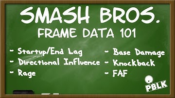 Smash Bros. Mechanics EXPLAINED - Frame Data, DI, Knockback, Rage, Staling, Etc.