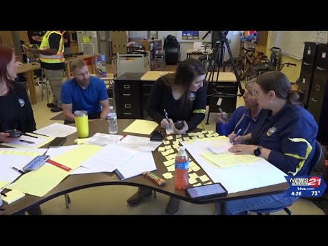 Central Oregon agencies run mass casualty training exercise at Elton Gregory Middle School