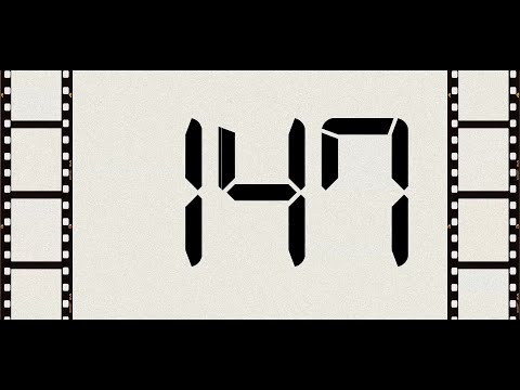 Countdown from 147 to 0 (Retro)